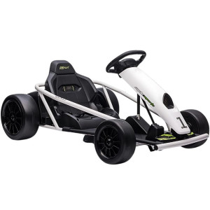 Kart 24V Blanco - Coche eléctrico para niños
