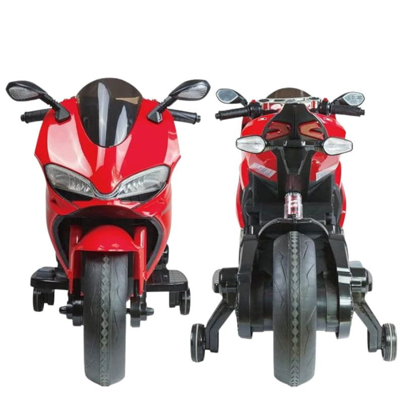 Motorbike 12V Roja - Moto eléctrica para niños - Ítem8