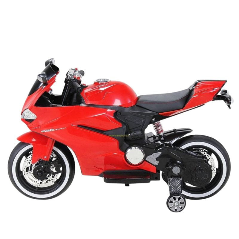 Motorbike 12V Roja - Moto eléctrica para niños - Ítem3