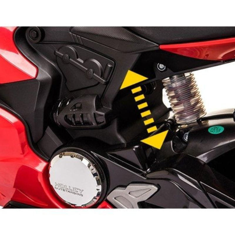 Motorbike 12V Roja - Moto eléctrica para niños - Ítem1