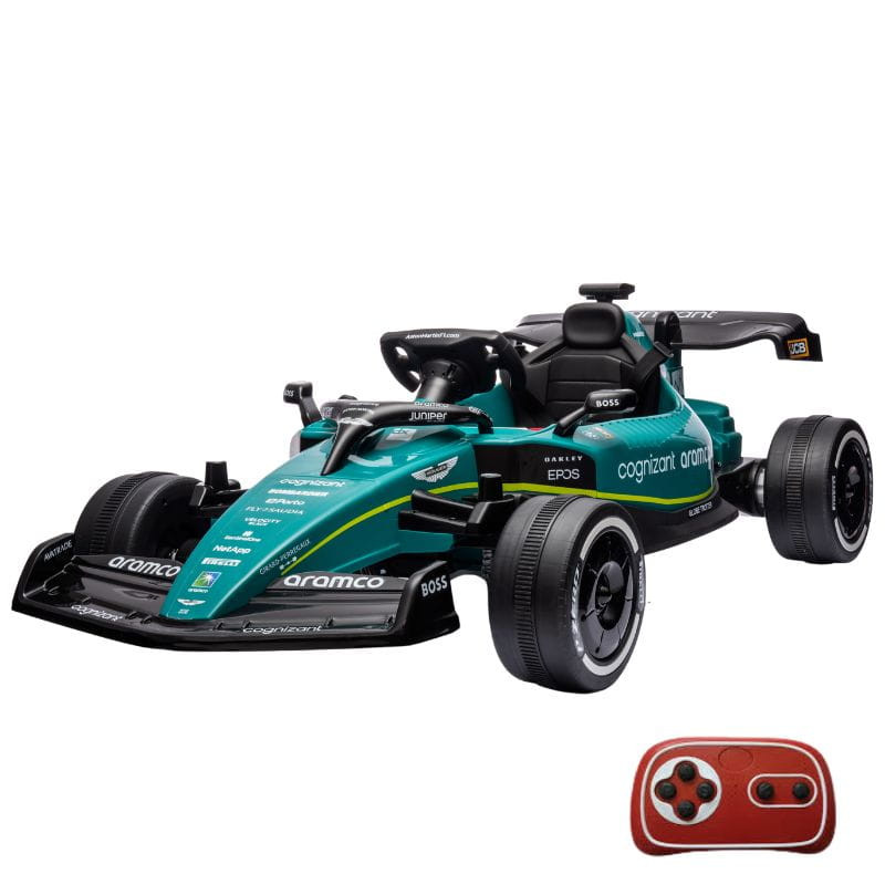 Coche F1 24V Verde Racing Green - Coche eléctrico para niños - Ítem