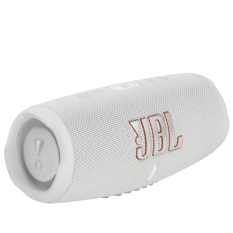 Image de l'enceinte JBL Charge 5 blanche