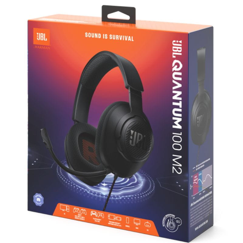JBL Quantum 100M2 Preto - Item1