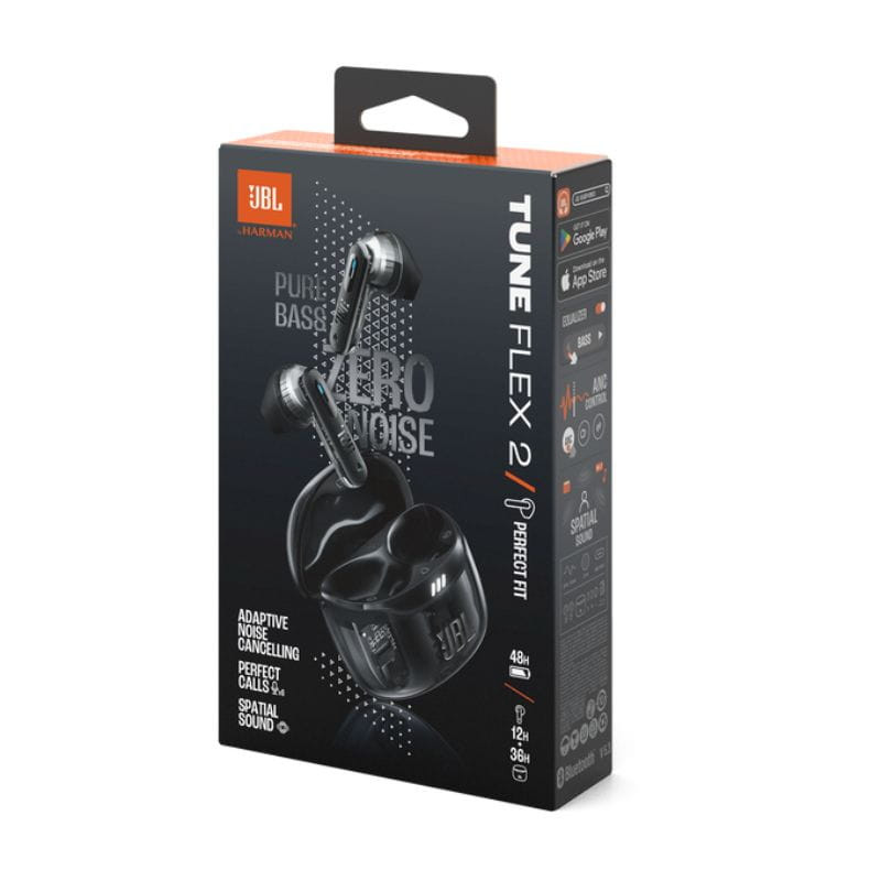 JBL Tune Flex 2 Ghost Edition Noir - Ítem4