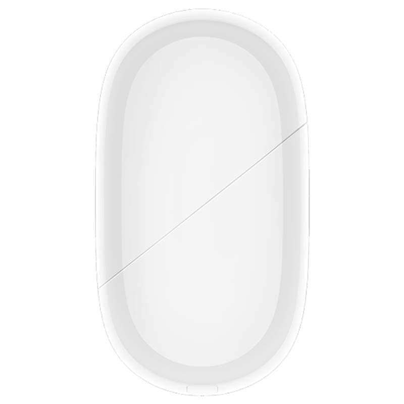 Xiaomi Buds 5 Pro Blanco con estuche de carga - vista lateral
