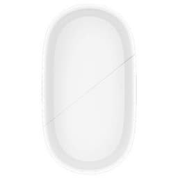 Xiaomi Buds 5 Pro Blanco con estuche de carga - vista lateral