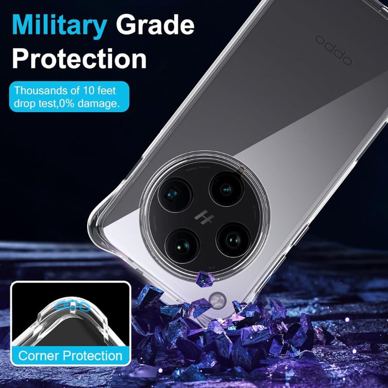 Funda Antigolpes Premium para Oppo Find X5Pro 5G Transparente - Ítem2