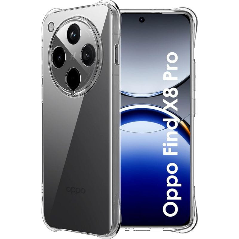 Funda Antigolpes Premium para Oppo Find X5Pro 5G Transparente - Ítem