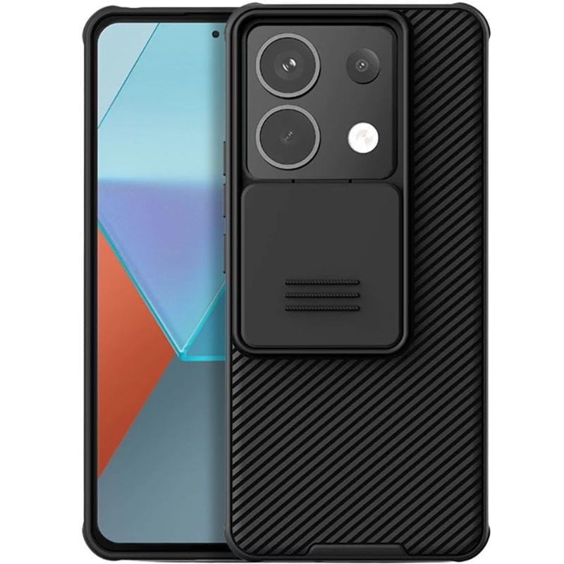 Capa CamShield Pro preta para Xiaomi Redmi Note 13 Pro 5G/Poco X6 5G - Item