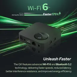 Wi-Fi de Rocktek GX-1 RTD1325TPV 4GB/32GB Android 12 - Android TV