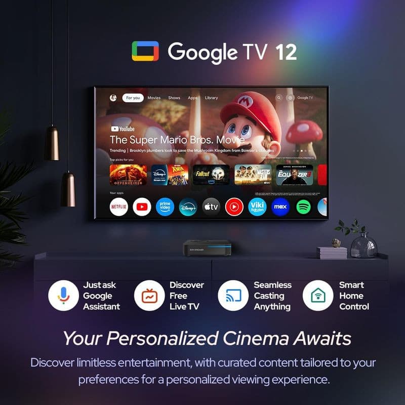SO de Rocktek GX-1 RTD1325TPV 4GB/32GB Android 12 - Android TV