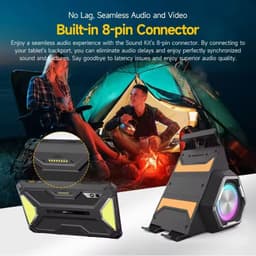 Ulefone UAS17 - Kit de som para conector de 8 pinos Armor Pad 4 Series