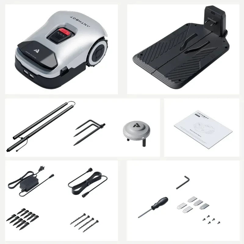 Anthbot Genie 1000 à 2000 m² sans câble périphérique - Robot tondeuse avec IA - Ítem11