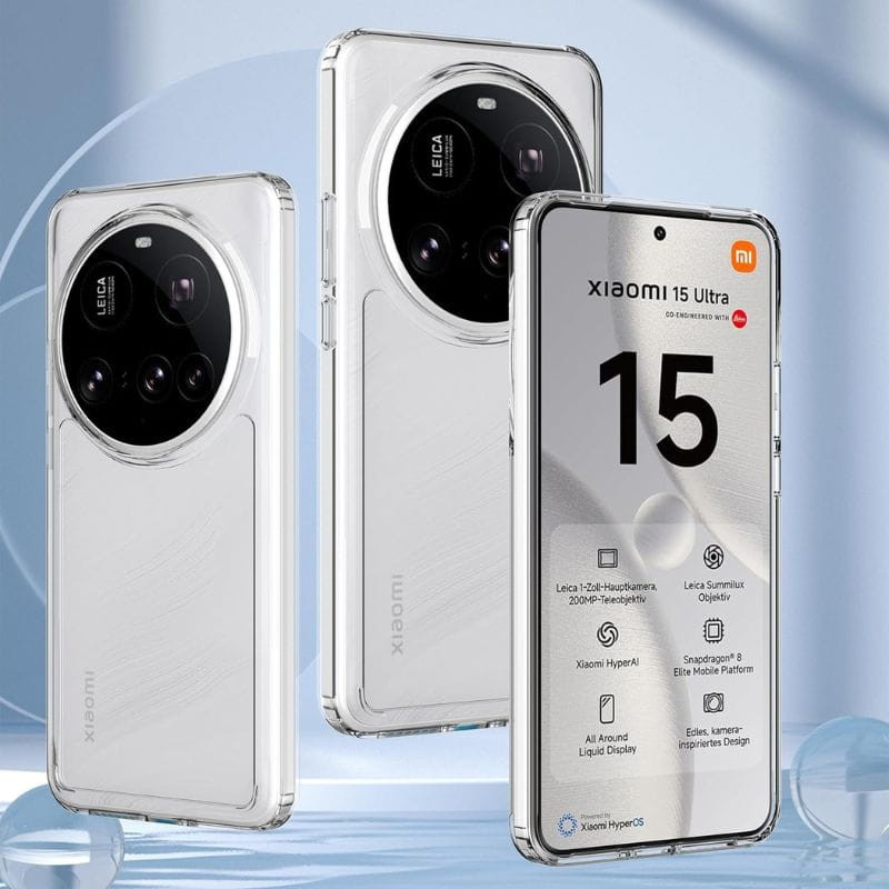 Coque Antichoc Premium pour Xiaomi 15 5G Transparent - Ítem1