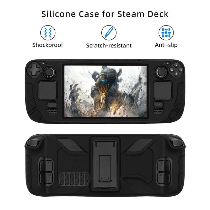 Pgtech Funda Silicona con Soporte para Steam Deck - Ítem1