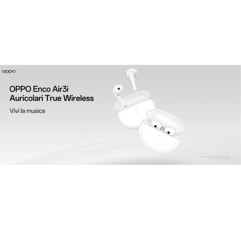 OPPO Enco Air3i Branco - Auriculares Bluetooth - Item6
