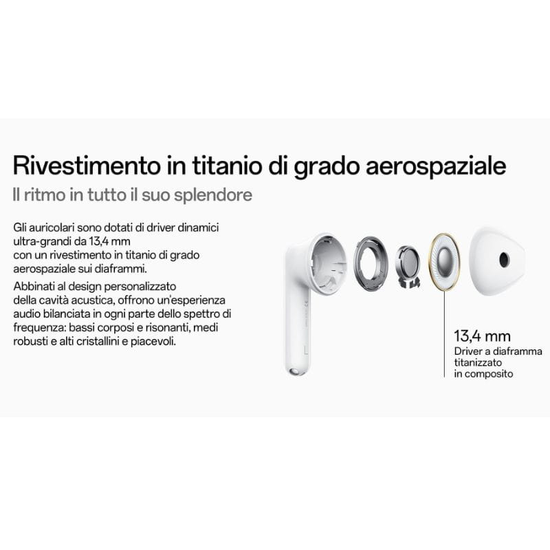 OPPO Enco Air3i Branco - Auriculares Bluetooth - Item5