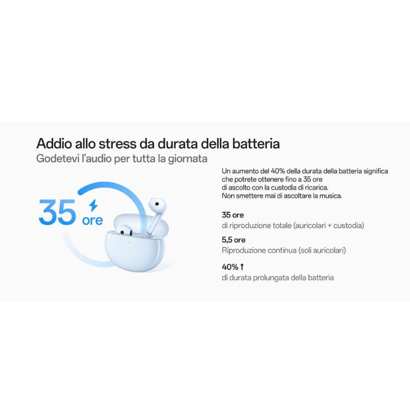OPPO Enco Air3i Branco - Auriculares Bluetooth - Item3