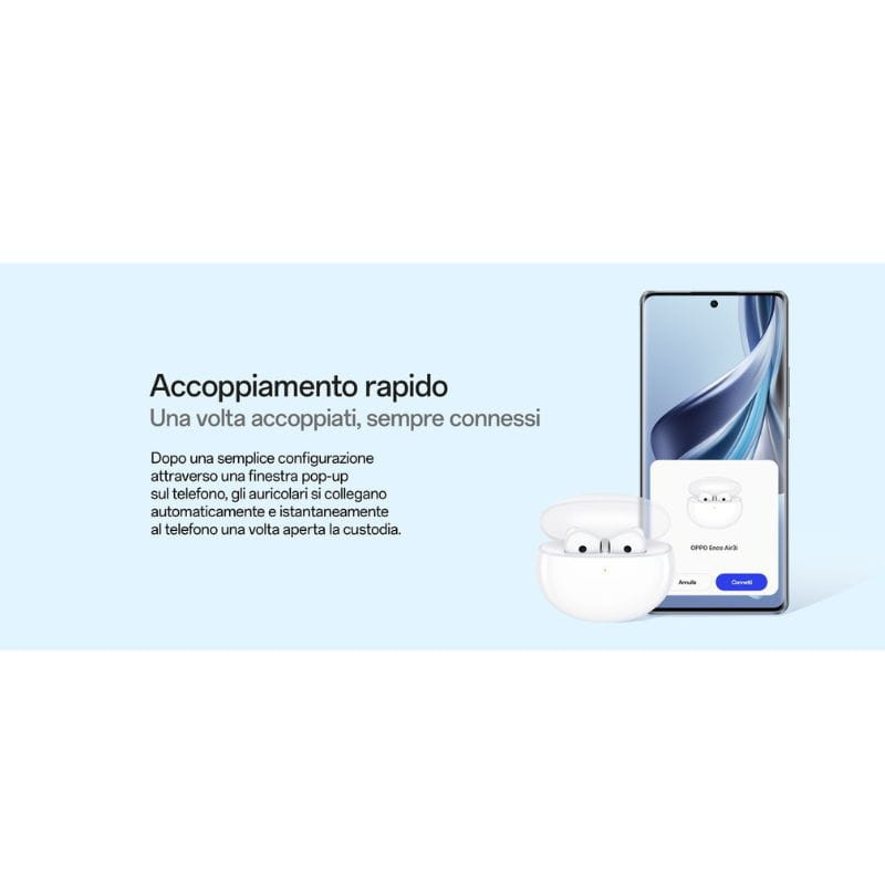OPPO Enco Air3i Branco - Auriculares Bluetooth - Item1