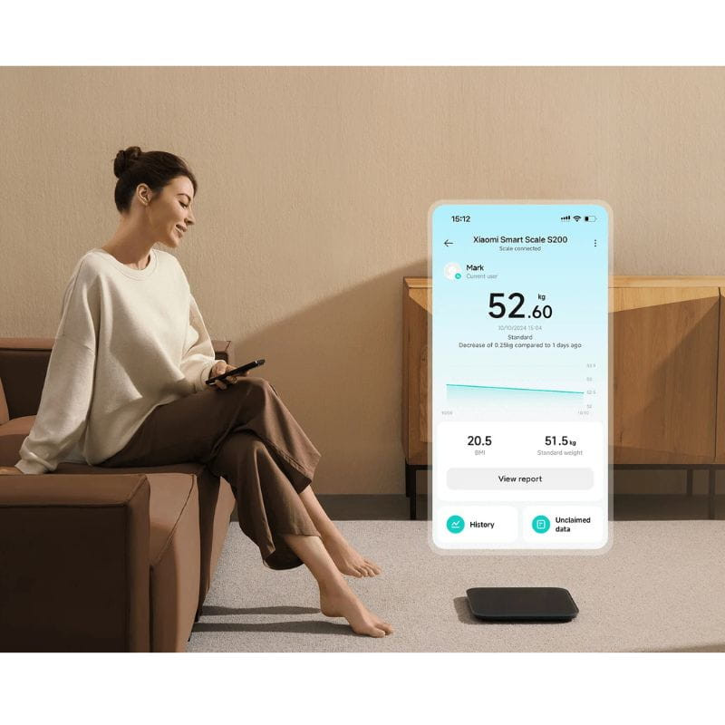Xiaomi Smart Scale S200 Gris Oscuro - Ítem2
