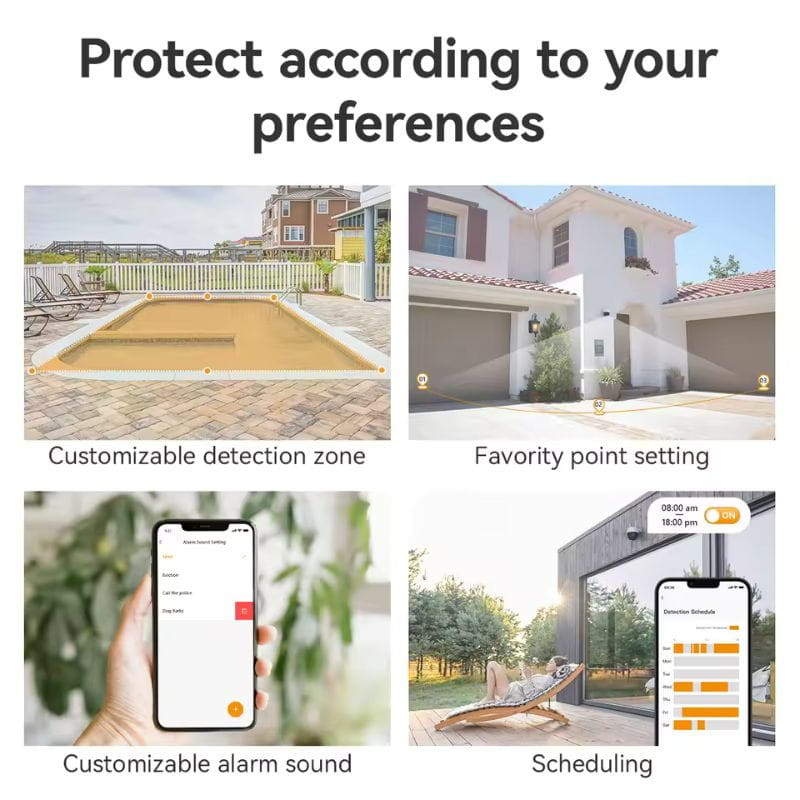 Imou Cruiser SC 3K IP66 WiFi Blanco - Cámara de Seguridad Exterior - Ítem1