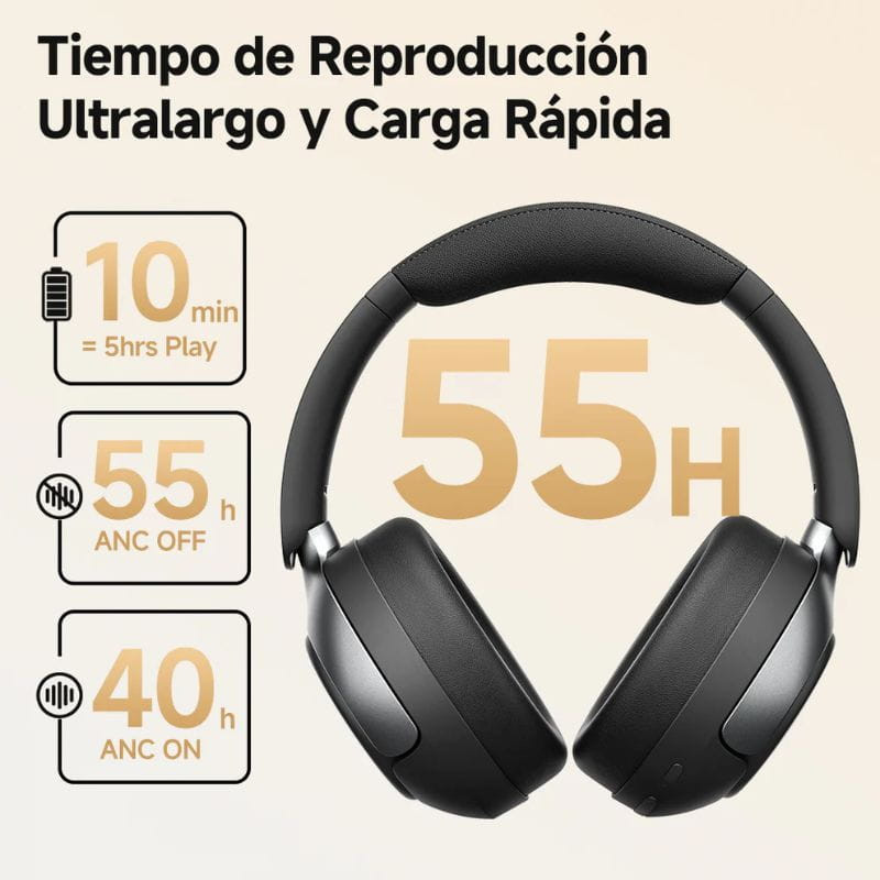 QCY H3 pro Blanco - Auriculares - Ítem4