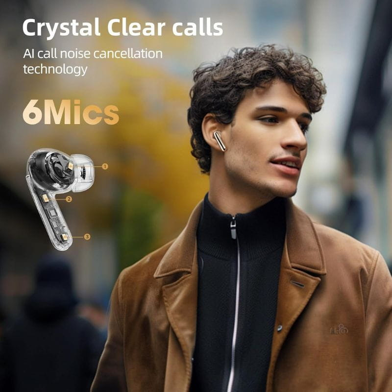 QCY MeloBuds Pro HT08 Dorado - Auriculares Bluetooth - Item3