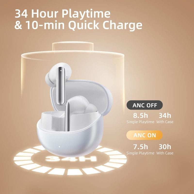 QCY MeloBuds Pro HT08 Blanc - Écouteurs - Ítem5
