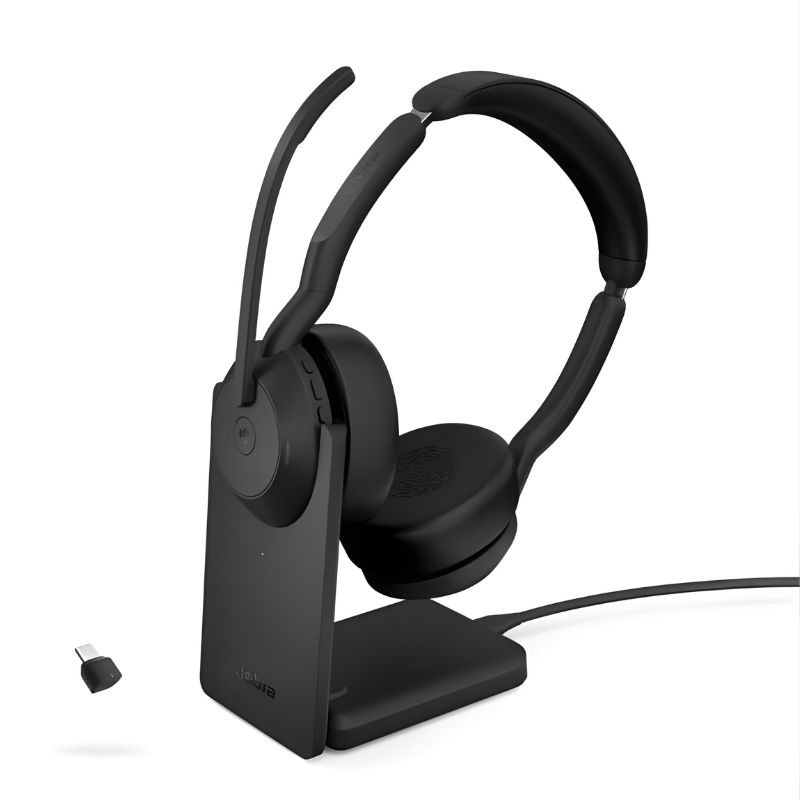 Jabra Evolve2 55 MS Stereo con Soporte de carga - Ítem
