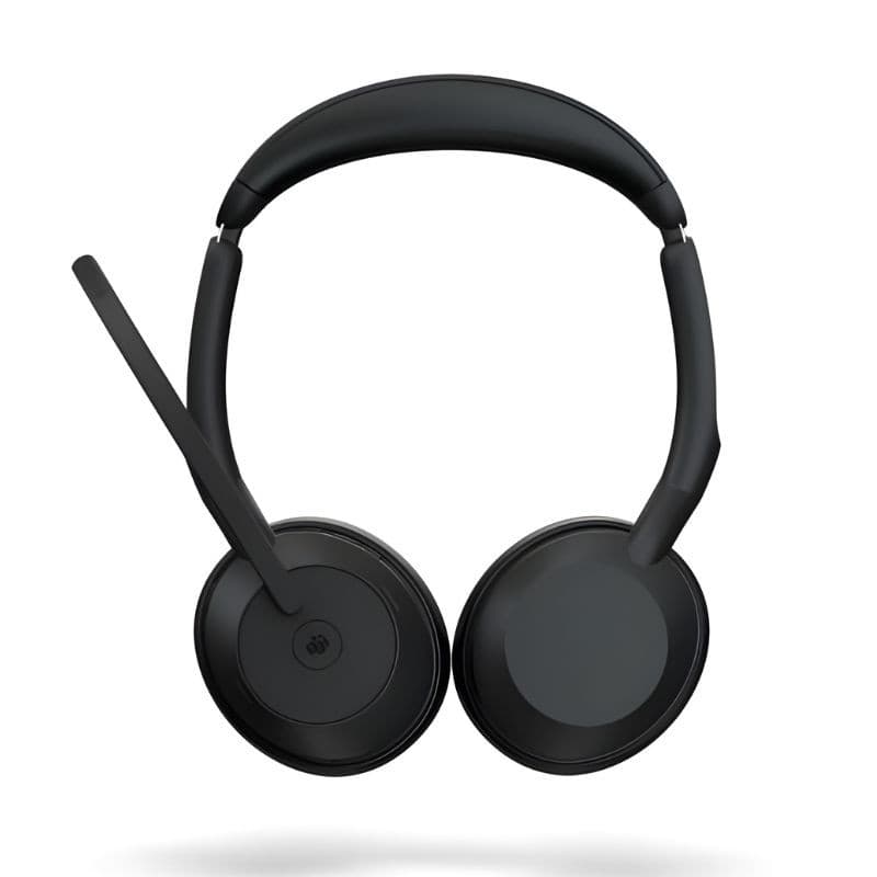 Jabra Evolve2 55 MS Stereo con Soporte de carga, vista frontal