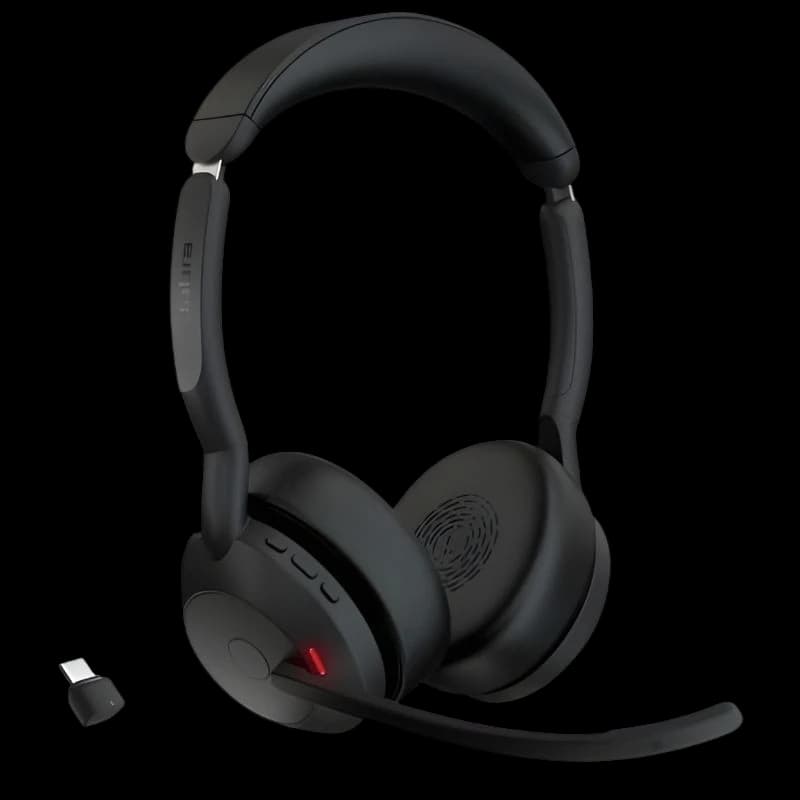 Jabra Evolve2 55 MS Stereo (USB-C) Negro