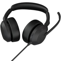 Jabra Evolve2 50 UC Stereo (USB-C) Negro, vista a 45º