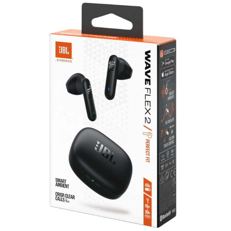 JBL Wave Flex 2 Negro - Ítem5