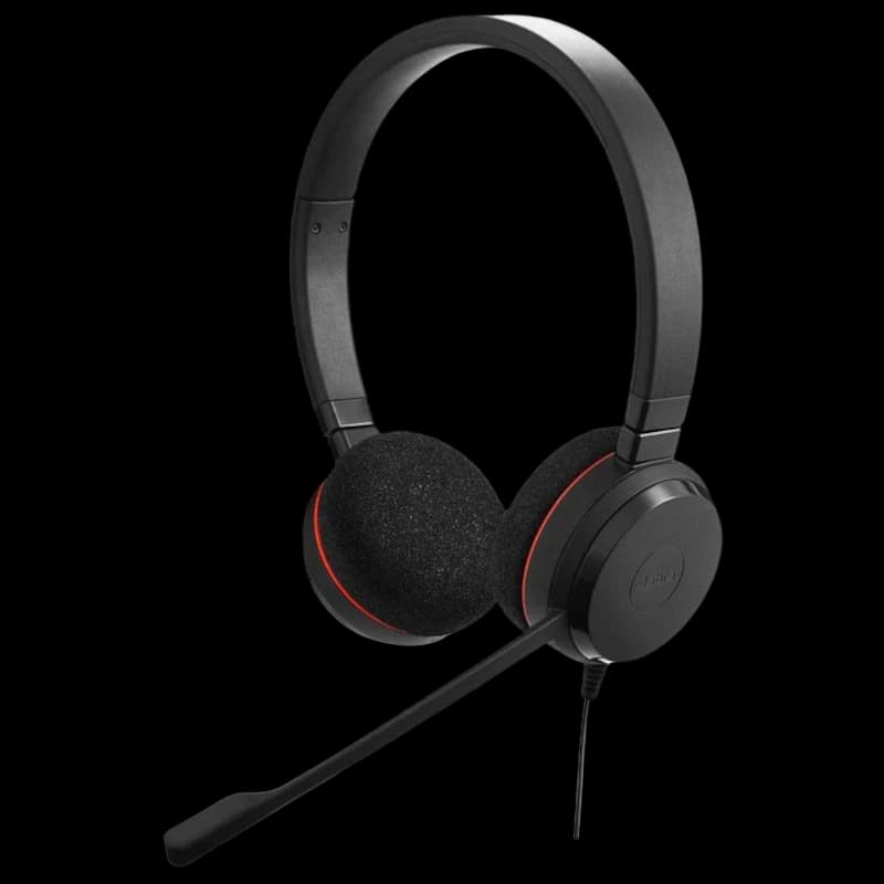 Jabra Evolve 20 UC Stereo - Auscultadores USB com microfone