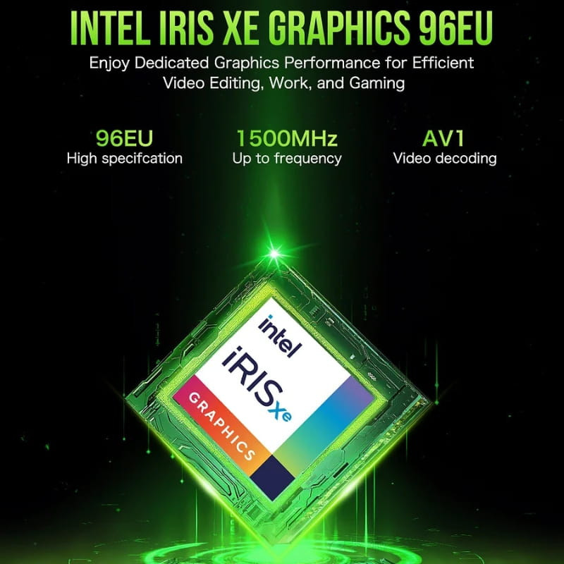 GMKtec NucBox K10 Intel i9-13900HK/64Go/2To Noir - Ítem2