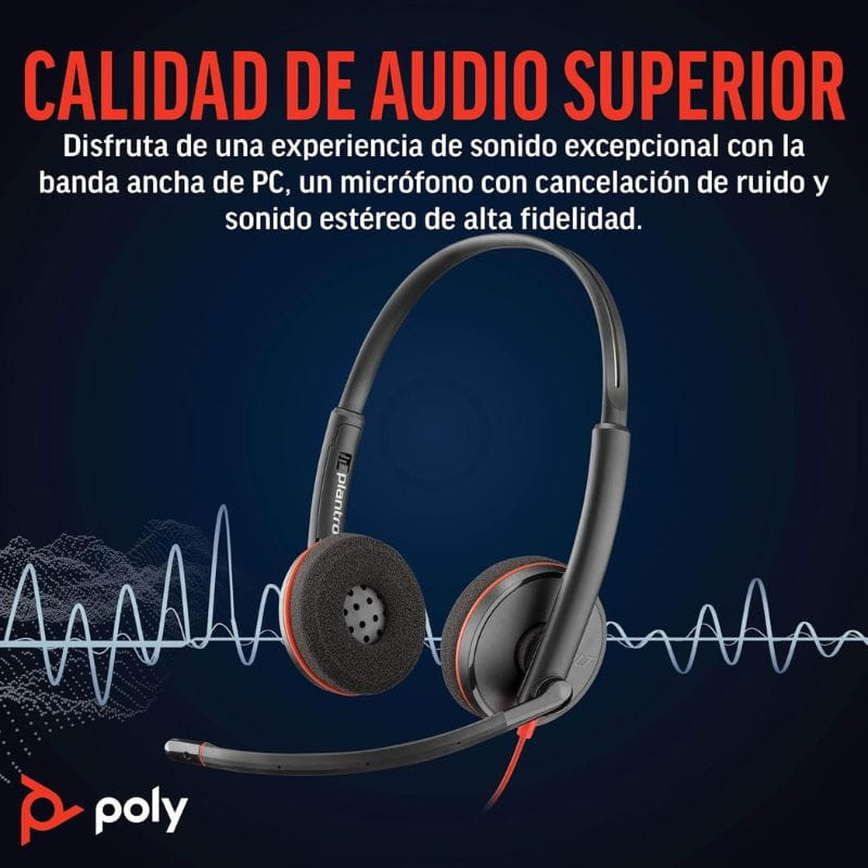 Poly Blackwire 3220 USB tipo A - Auscultadores PC - Item4