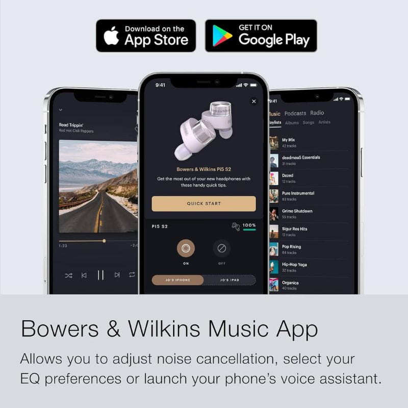 Bowers & Wilkins Pi5 S2 Lilás - Auriculares sem fios com cancelamento de ruído - Item2