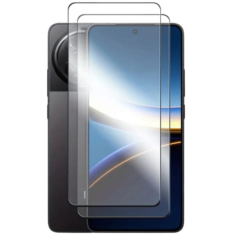 Pacote com 2 protetores de vidro temperado Xiaomi Poco F7 Ultra / Pro Full Screen 3D - Item