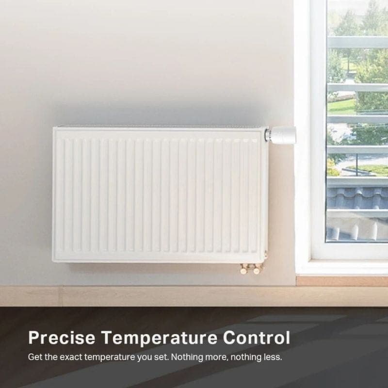 Bouchon KE100 KIT Smart - Vanne thermostatique intelligente pour radiateur, image réelle