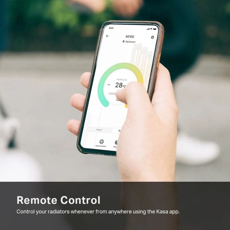 Bouchon KE100 KIT Smart - Vanne thermostatique intelligente pour radiateur avec application