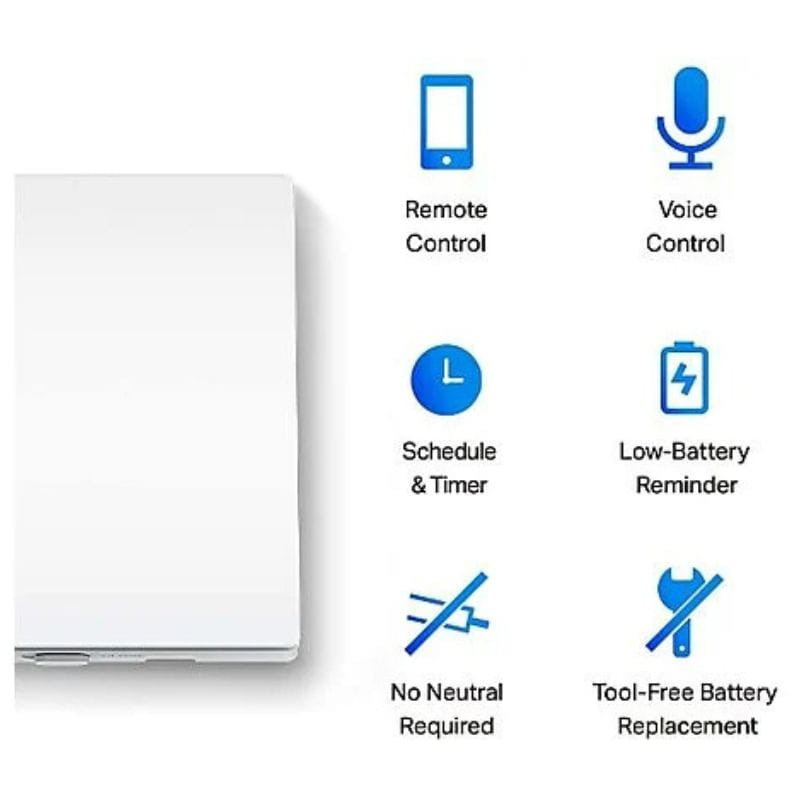 TP-Link Tapo S210 - Interruptor de Luz Wi-Fi Inteligente - Ítem2