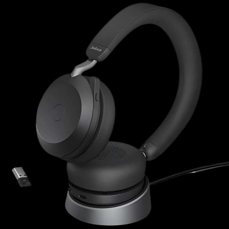 Jabra Evolve2 75 Bluetooth Preto - Auscultadores sem fios