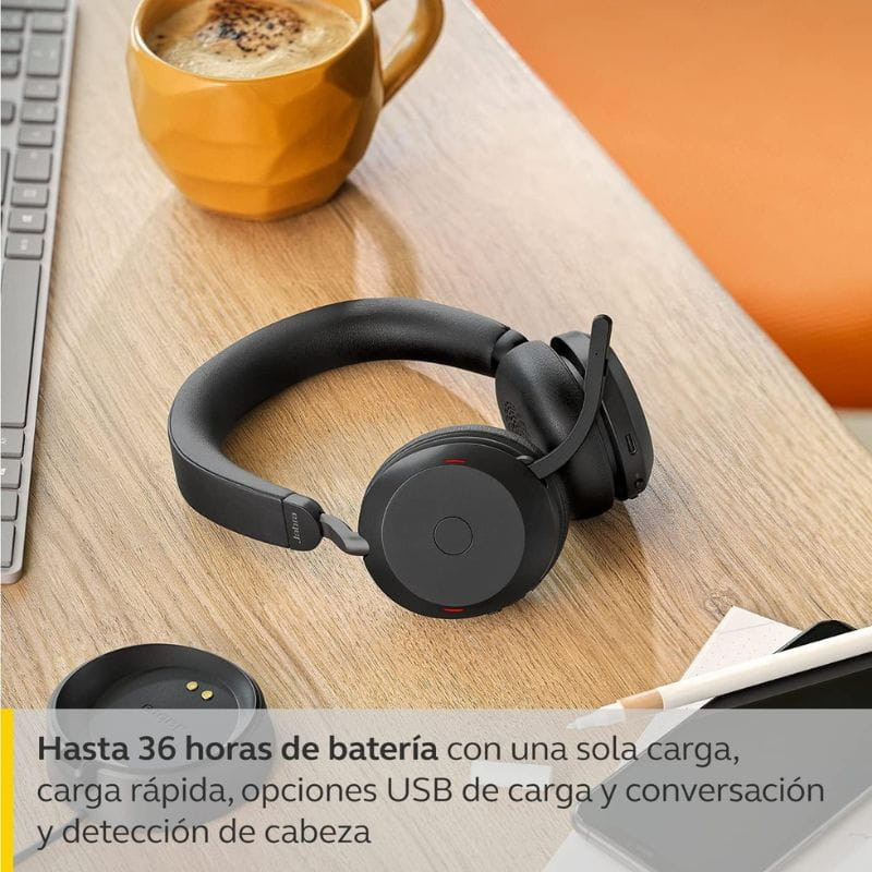 Jabra Evolve2 75 Bluetooth Noir - Casque sans fil - Ítem4