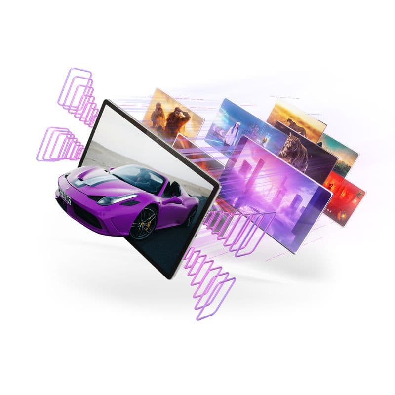Procesador potente de Lenovo Idea Tab Pro 12.7 8GB/256GB Gris