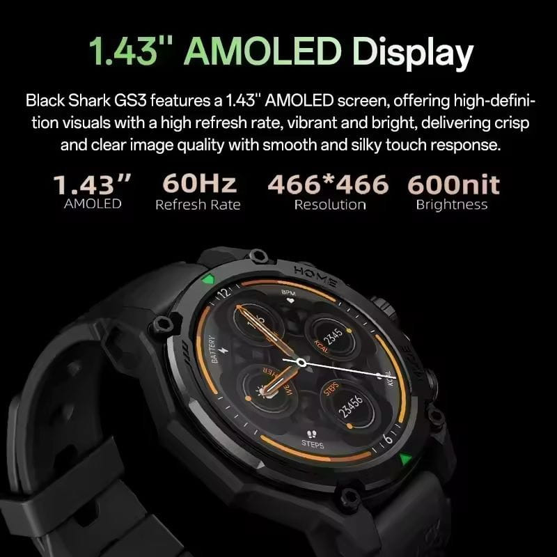 Black shark GS3 Vert - Smartwatch - Ítem4