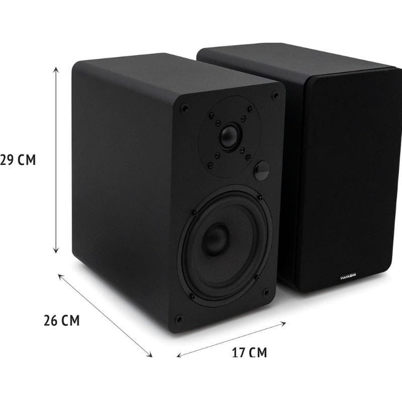 VULKKANO A5 ARC Preto -Colunas activas - Item7