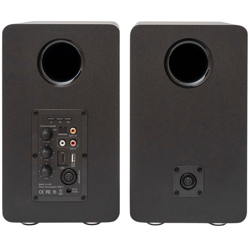 VULKKANO A5 ARC Preto -Colunas activas - Item6