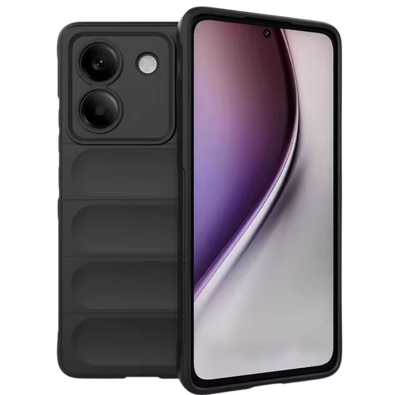 Capa de silicone Wave Xiaomi Poco M7 Pro Preto - Item