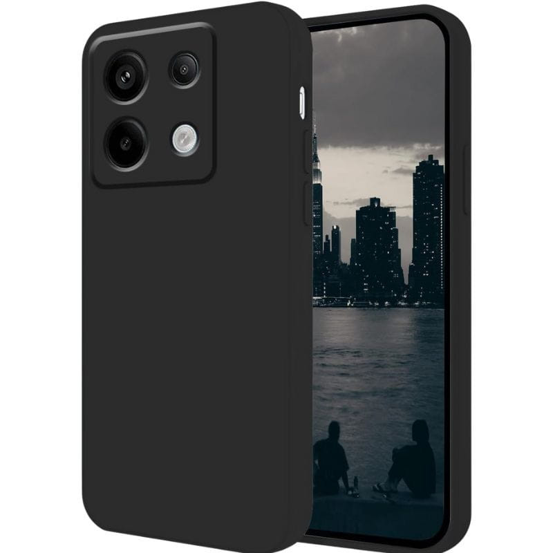 Funda Xiaomi Redmi Note 14S 4G Square Liquid Premium Negro - Ítem