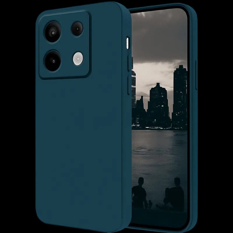 Funda Xiaomi Redmi Note 14S 4G Square Liquid Premium Azul